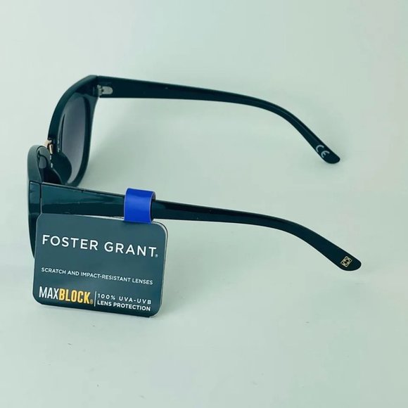 SG00757 Maxblock Sunglasses For Women Cat-Eye, 100% UVA-UVB Protect, Black - Picture 4 of 6